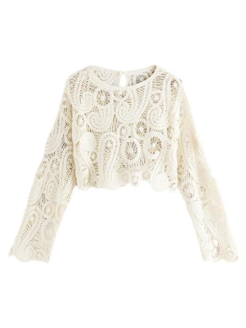 Next Pullover  uldhvid