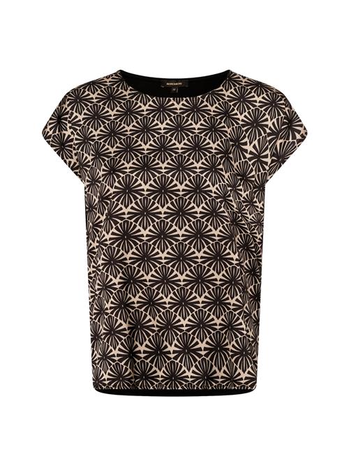 MORE & MORE Bluse  beige / sort