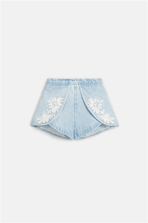 Louise Misha Asya Shorts Bleach  Bleach 6 Y  Blå  6 år  kvinde