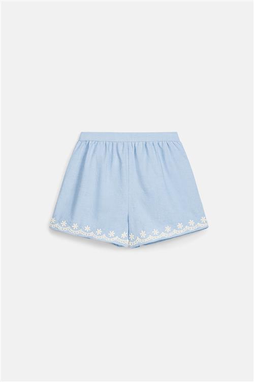 Louise Misha Vally Shorts Oxford Blue  Oxford Blue 7 Y  Blå  7 år  kvinde