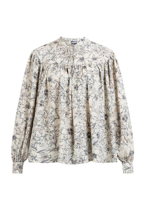 DreiMaster Vintage Bluse  beige / blandingsfarvet