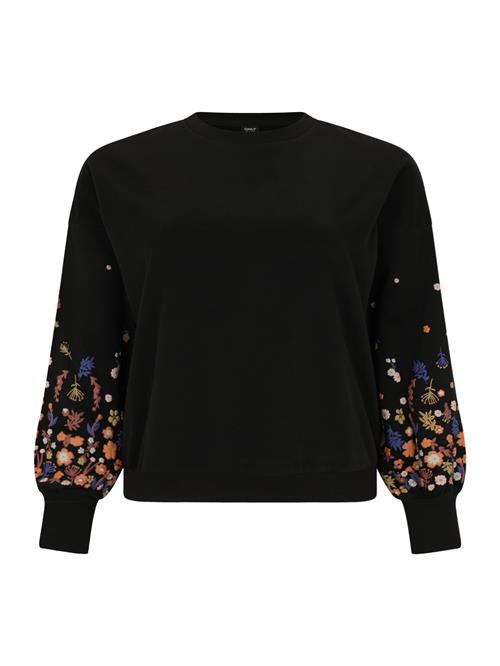 Only Tall Sweatshirt 'ONLBrooke'  indigo / abrikos / sort / hvid