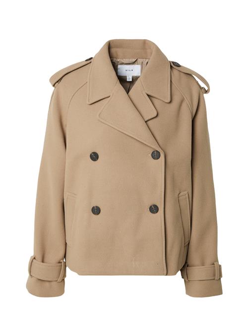 VILA Overgangsfrakke 'Sofie'  mørkebeige / sort