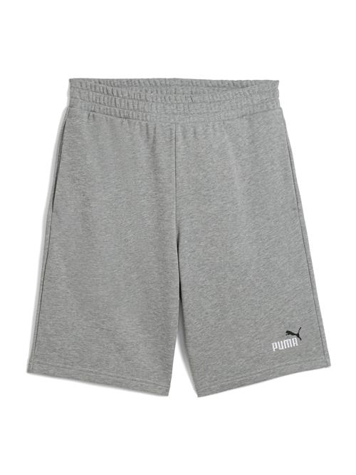 PUMA Sportsbukser 'ESS No. 1'  stone / sort / hvid