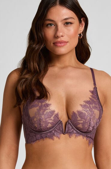 Hunkemöller Malou Bøjle-BH Uden Puder Lilla