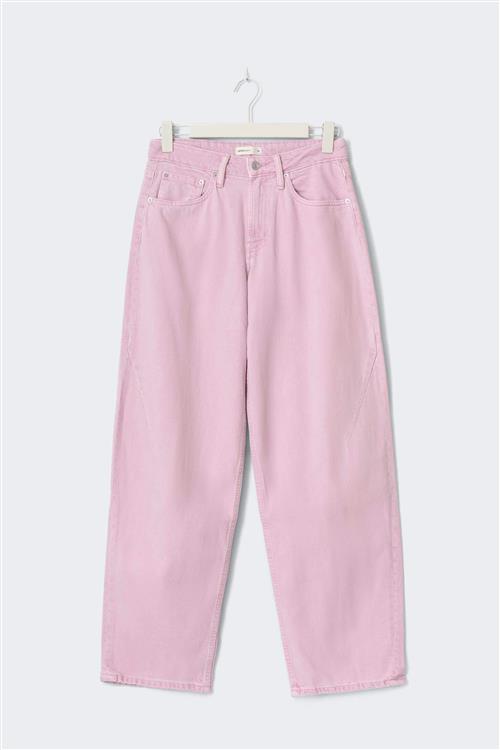 Gina Tricot - Baggy-crush tall jeans - Baggy & loose jeans - Lyserød - 42 - Dame