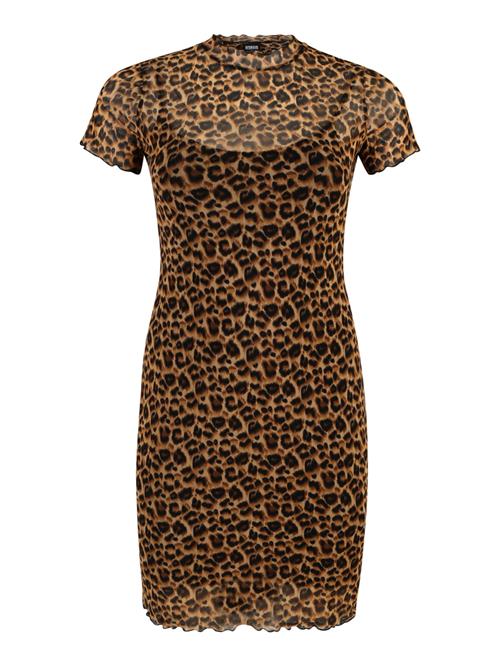 Urban Classics Kjole  brun / lysebrun / sort