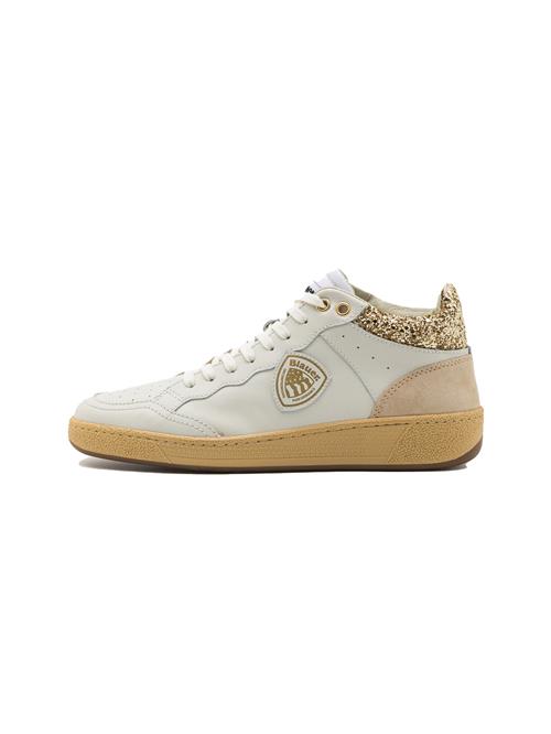 Blauer.USA Sneaker low  beige / guld / sølv / hvid