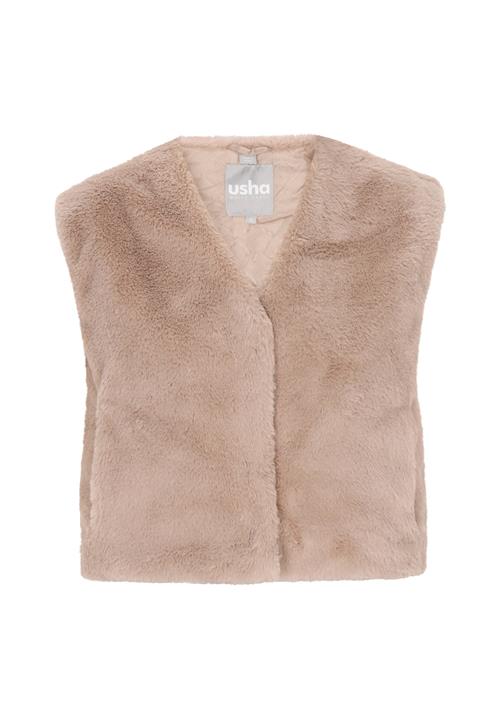 usha WHITE LABEL Vest  mørkebeige