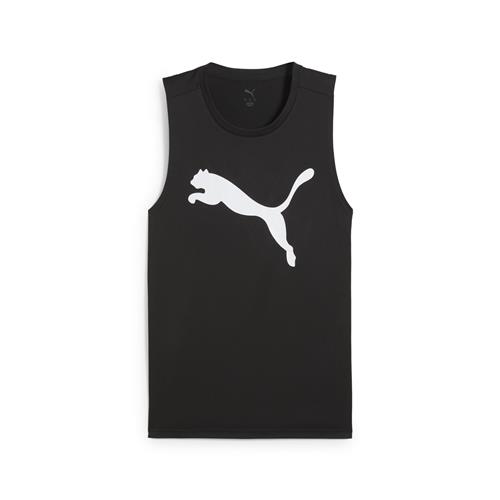 PUMA Funktionsskjorte 'Tad Essentials'  sort / hvid