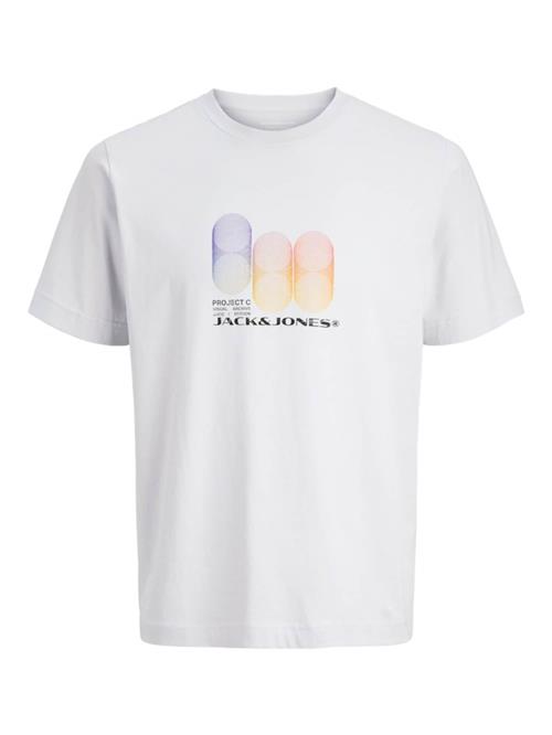 JACK & JONES Bluser & t-shirts 'JCOCalma'  dueblå / lilla / mandarin / sort