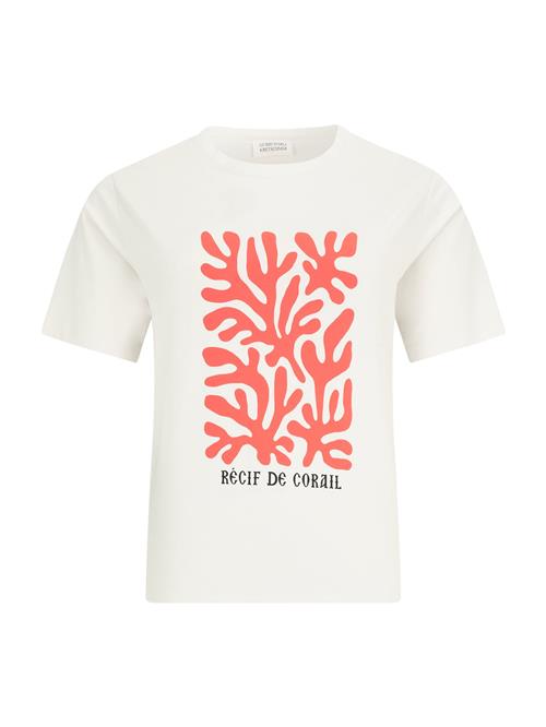 Guido Maria Kretschmer Women Shirts 'Cora'  orange / sort / hvid