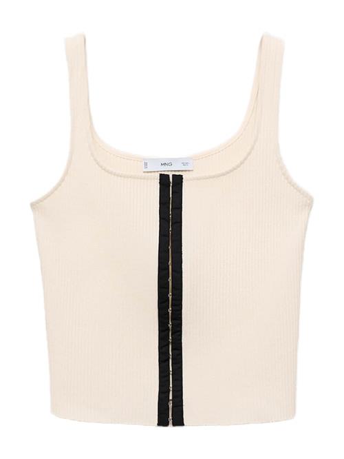 MANGO Overdel 'SUNE'  ecru / sort