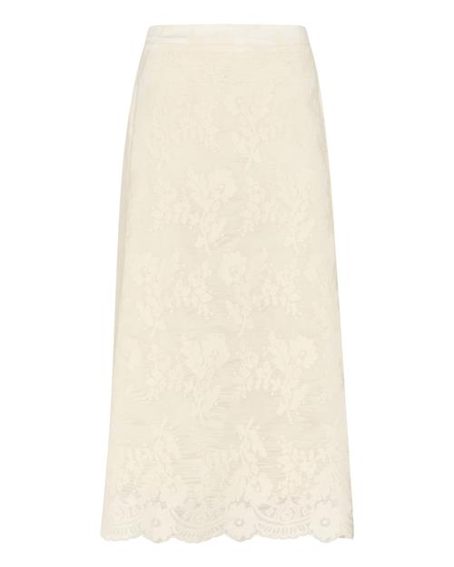 CULTURE Nederdel 'CUArona'  beige