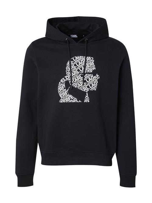 Karl Lagerfeld Sweatshirt  mørkeblå / offwhite