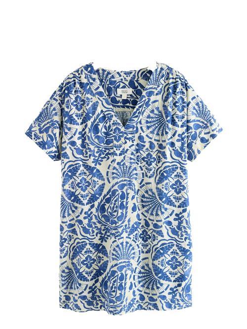 Next Sommerkjole  blå / hvid