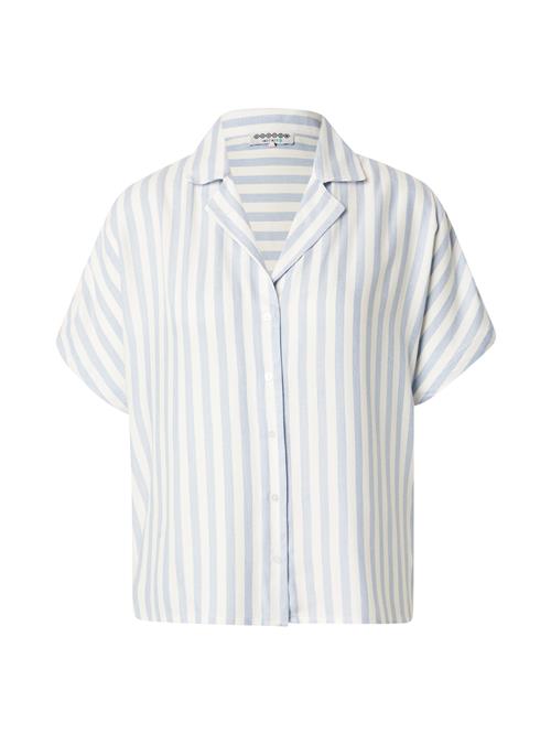 BONOBO Bluse  lyseblå / hvid