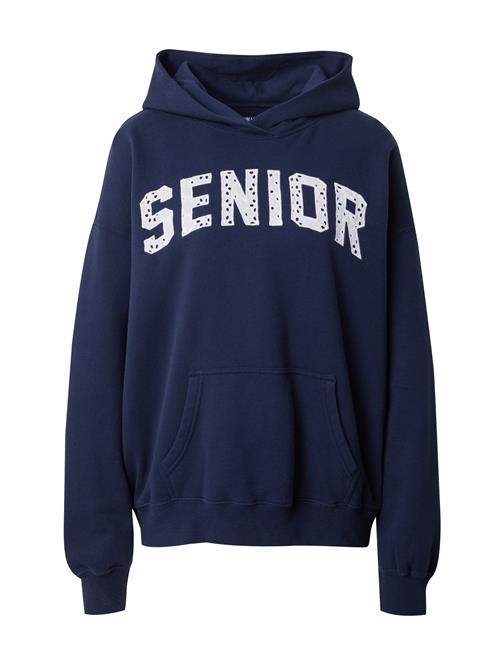 HOLLISTER Sweatshirt  mørkeblå / hvid