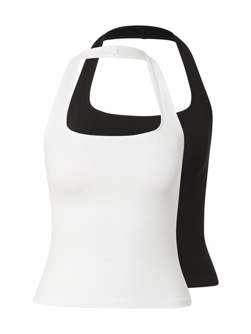 WEEKDAY Overdel 'Paula'  sort / hvid