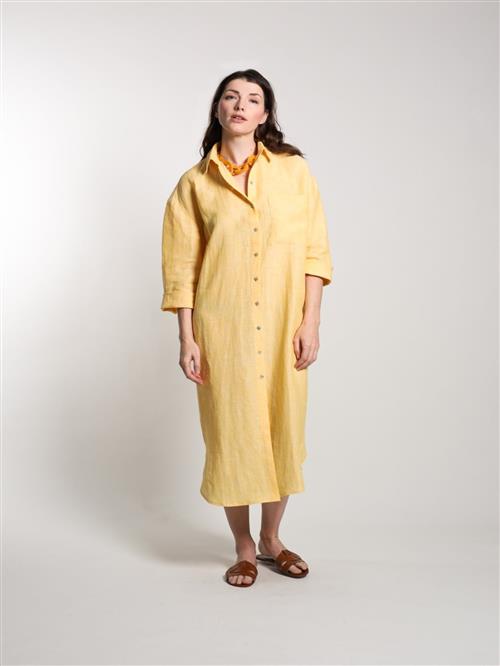 WEARABLE STORIES Kjole 'Pippa'  gul