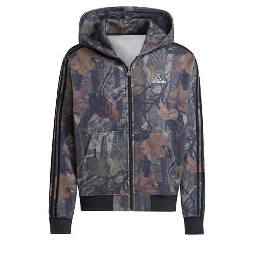 ADIDAS ORIGINALS Sweatjakke 'Camo Hooded'  brun / mørkegrøn / sort