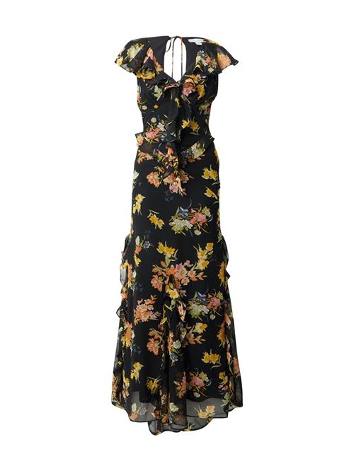 TOPSHOP Kjole  gul / oliven / mørkeorange / sort