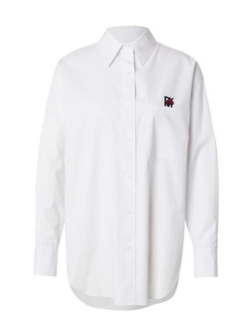 DKNY Bluse  hvid