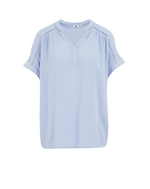WE Fashion Bluse  lyseblå