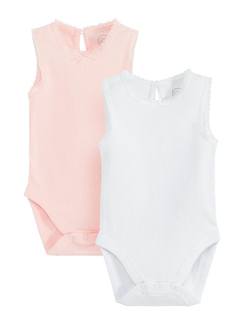 Cool Club Sparkedragt/Body  lyserød / hvid