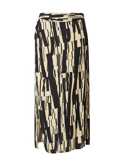 DKNY Nederdel  creme / sort