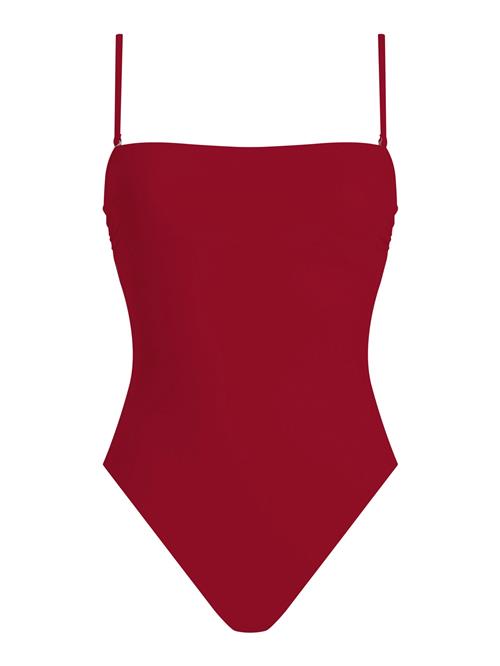 Calvin Klein Swimwear Badedragt 'Essentials'  mørkerød