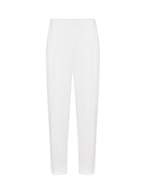 Dandalo Bukser med lægfolder  hvid