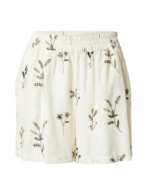 VILA Bukser 'VIWILLIS'  beige / sort