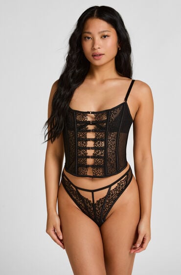 Hunkemöller Kristina Highleg String Sort