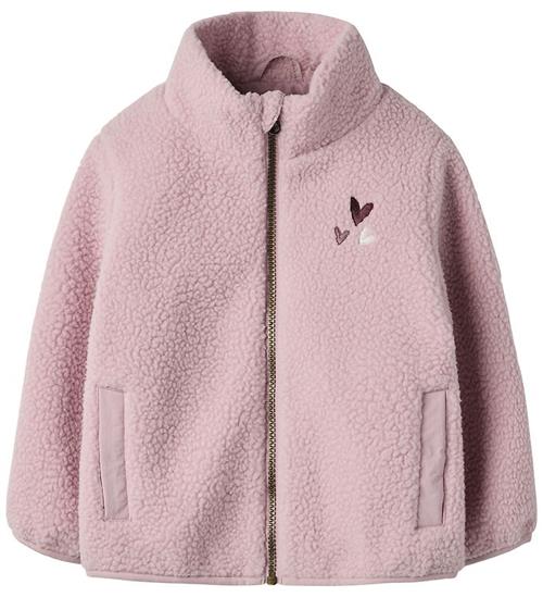 Name It Fleecejakke - Teddy - NmfMall - Keepsake Lilac