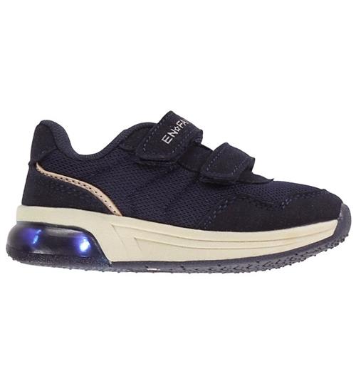 En Fant Sneakers m. Velcro/Lys - Parisian Night