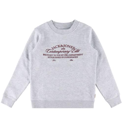 Jack & Jones Sweatshirt - JorNantucket - Bright White/MELANGE