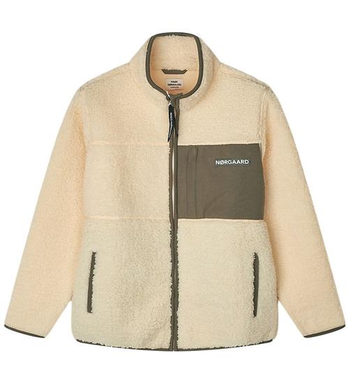 Mads Nørgaard Fleecejakke - Teddy Jeffo - Vanilla Custard