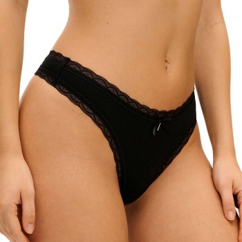 Freya Trusser Flirt Thong Sort modal X-Large Dame