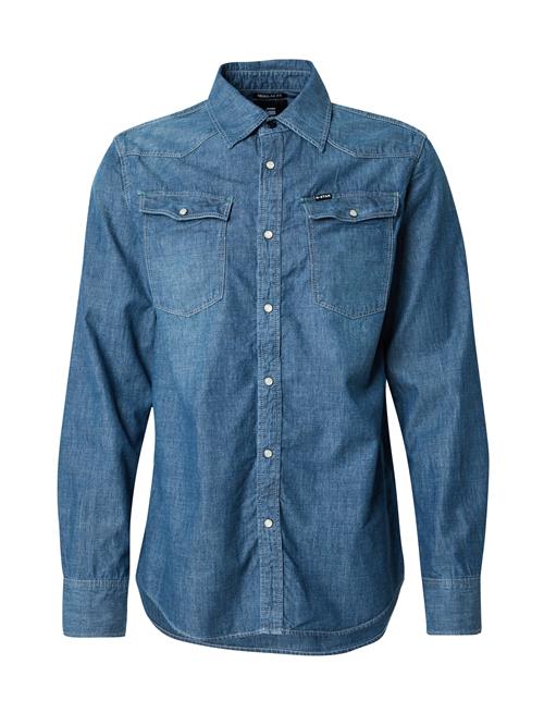 G-STAR Skjorte  blue denim