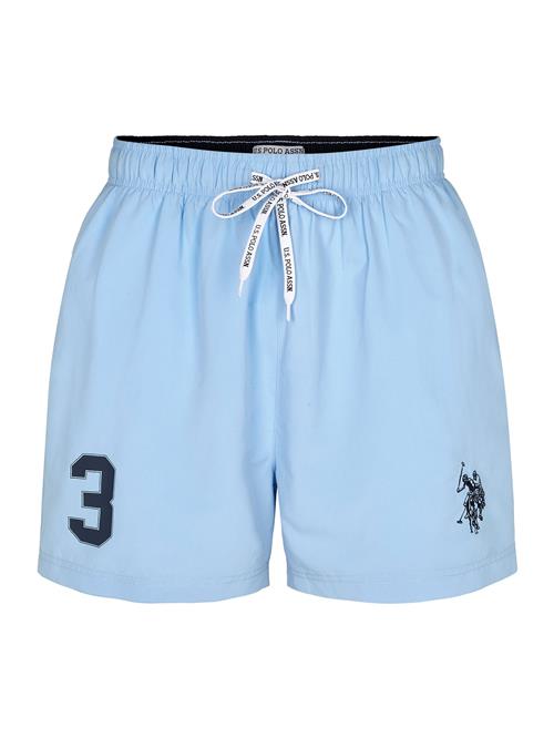 U.S. POLO ASSN. Badeshorts 'UMALEXANDER'  blå / sort