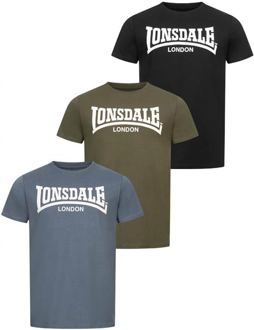 LONSDALE Bluser & t-shirts  opal / oliven / sort