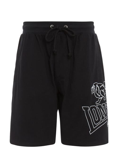LONSDALE Bukser 'Chilley'  sort / hvid