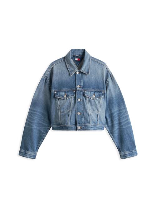 Tommy Jeans Overgangsjakke  blue denim / rød / sort
