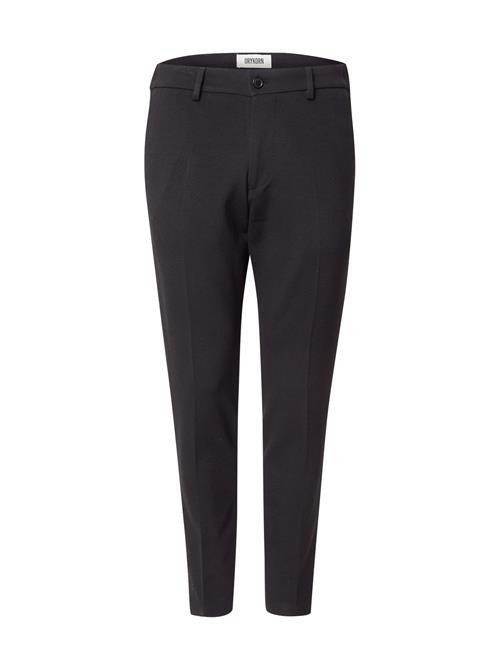 DRYKORN Bukser med lægfolder 'AJEND 10'  sort