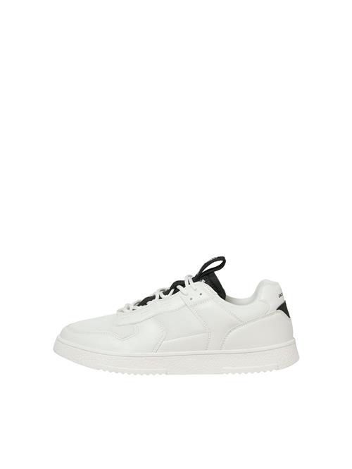 JACK & JONES Sneaker low 'JFWGLOUCESTER'  sort / hvid