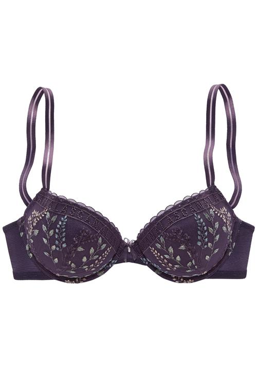 LASCANA BH  lyseblå / lysegrøn / blomme / lys pink