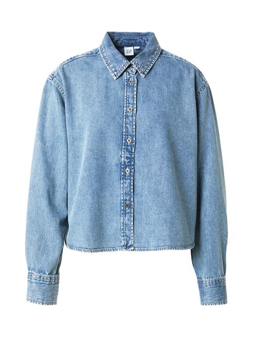GAP Bluse  blue denim