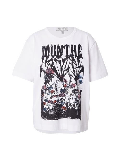 Munthe Shirts 'PRIZE'  mørkeorange / pitaya / sort / hvid