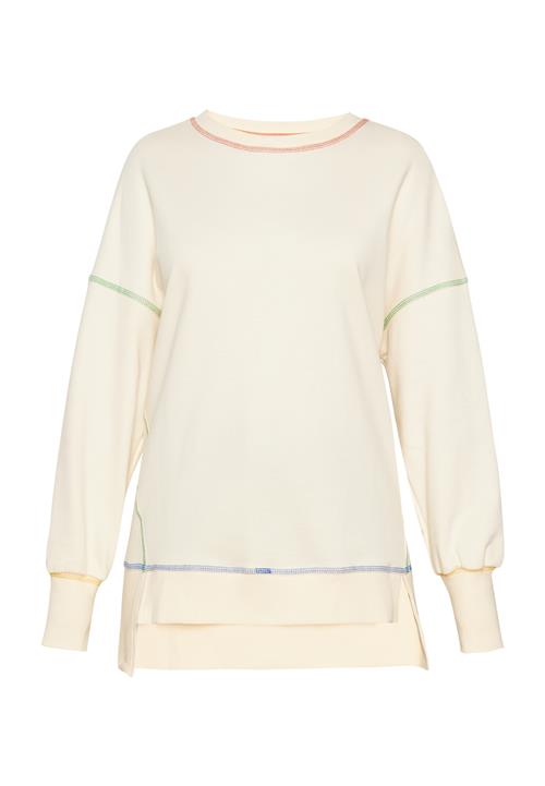 SANIKA Sweatshirt  lysebeige / blå / gul / grøn / rød